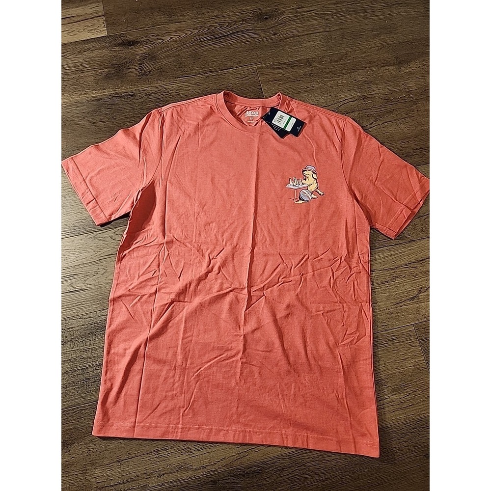 IZOD‎ Saltwater Men's Sz LT Soft Touch Graphic T-Shirts 100% Cotton
